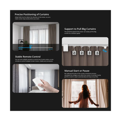 80133 SONOFF ZBCurtain - Zigbee Smart Curtain Motor