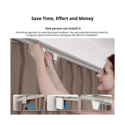 80133 SONOFF ZBCurtain - Zigbee Smart Curtain Motor