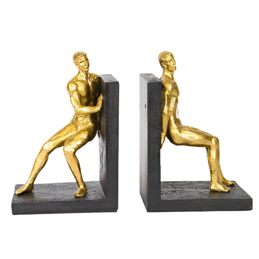 ΒΙΒΛΙΟΣΤΑΤΗΣ ΜΕ ΑΓΑΛΜΑΤΙΔΙΑ ΧΡΥΣΑ ΣΕΤ 2 ΤΜΧ 34x12x25