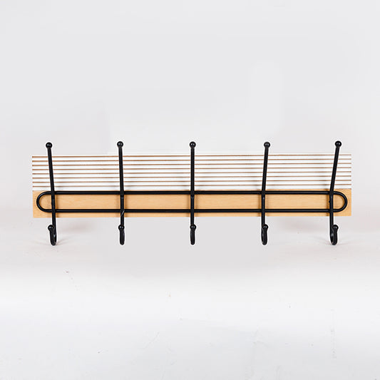 ΚΡΕΜΑΣΤΡΑ ΤΟΙΧΟΥ 5 ΘΕΣΕΩΝ ΜΕΤΑΛΛΟ-ΞΥΛΟ 60x9x20