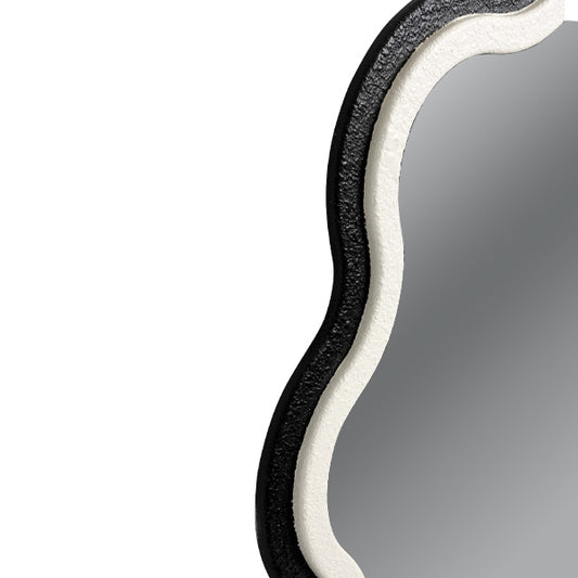 ΚΑΘΡΕΦΤΗΣ ΞΥΛΙΝΟΣ ΜΑΥΡΟΣ - ΛΕΥΚΟΣ 78x2.5x100