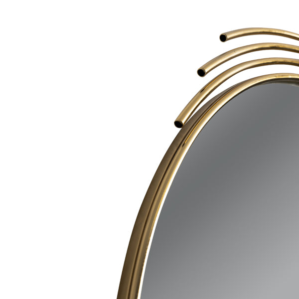 ΚΑΘΡΕΦΤΗΣ ΜΕΤΑΛΛΙΚΟΣ ΧΡΥΣΟΣ 90x70εκ