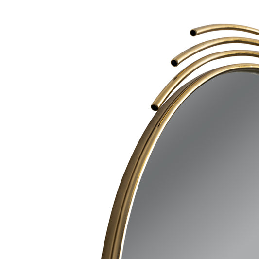 ΚΑΘΡΕΦΤΗΣ ΜΕΤΑΛΛΙΚΟΣ ΧΡΥΣΟΣ 90x70εκ