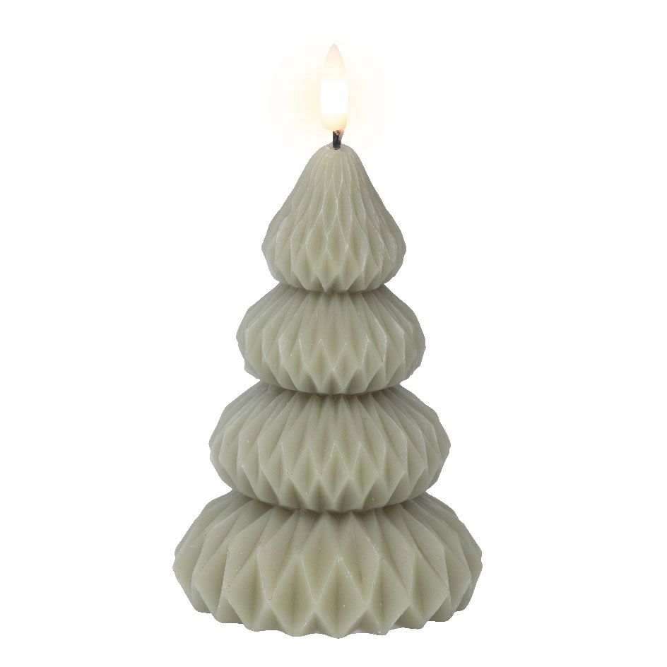 LED Κερί Δέντρο 9x9x14