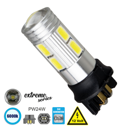 81173 Λάμπα Αυτοκίνητου 3rd Generation Can-Bus Extreme Series LED 8 SMD 5630 & 1 CREE XHP35 8W 1200lm 360° DC 12V IP20 Ψυχρό Λευκό 6000K