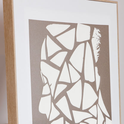 ΠΙΝΑΚΑΣ ΚΑΜΒΑΣ ΠΡΟΣΩΠΟ ΚΑΦΕ - ΜΠΕΖ 50x3x70