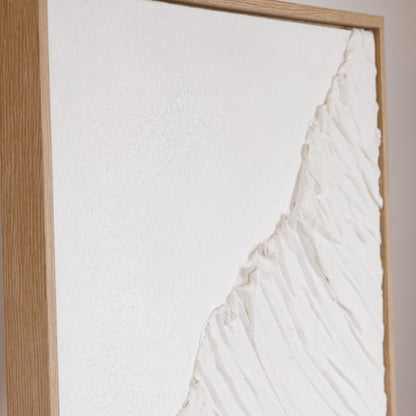 ΠΙΝΑΚΑΣ ΚΑΜΒΑΣ ΧΕΙΡΟΠΟΙΗΤΟΣ ΦΙΓΟΥΡΑ ΛΕΥΚΟΣ 60x3.8x80