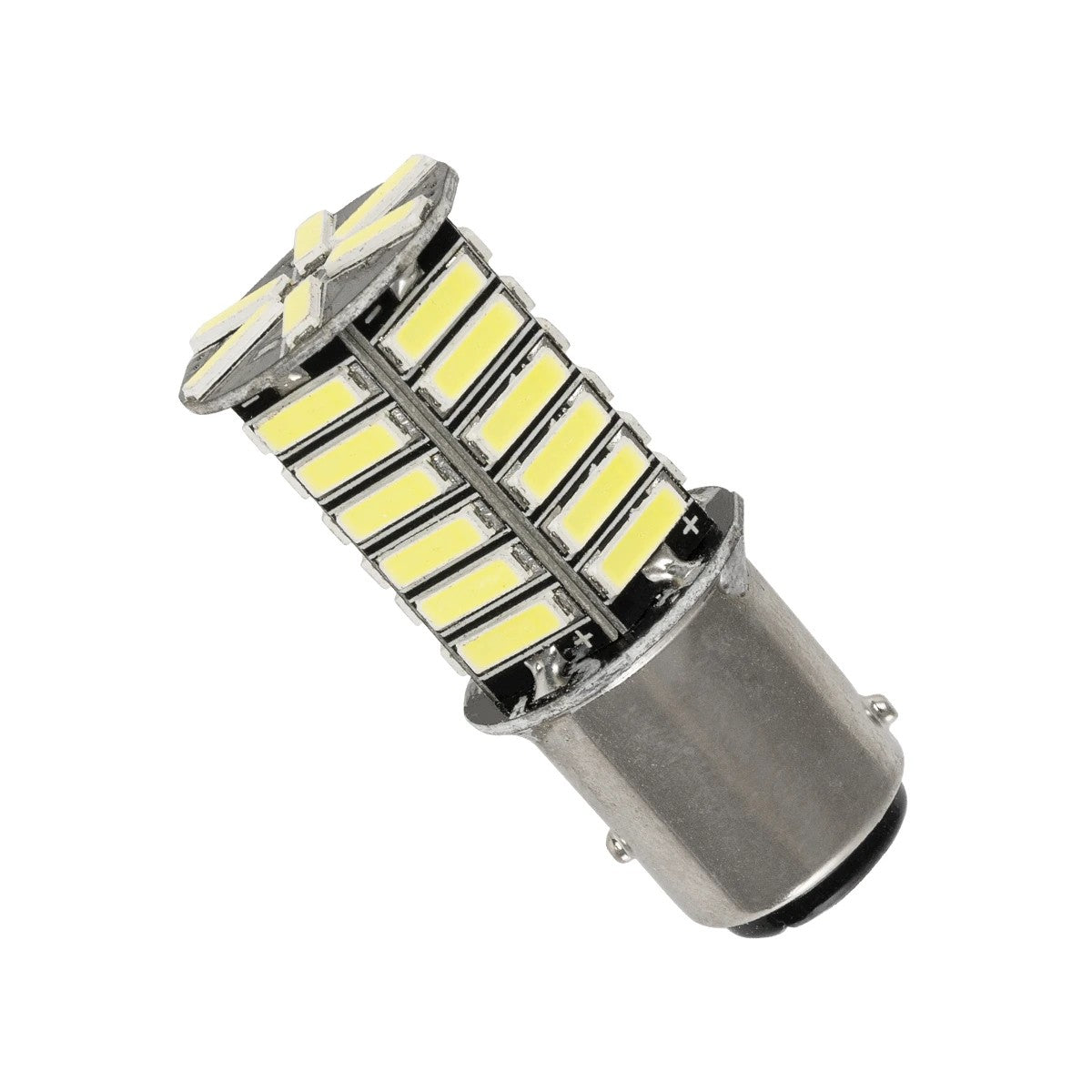 P21/5W-1157 81210 Λάμπα P21/5W 1157 BAY15D CANbus LED 2.6W 900lm 360° DC 12V IP20 Ψυχρό Λευκό 6000K - 36 x Epistar SMD7020 Chip - Μ2 x Π2 x Υ4.5