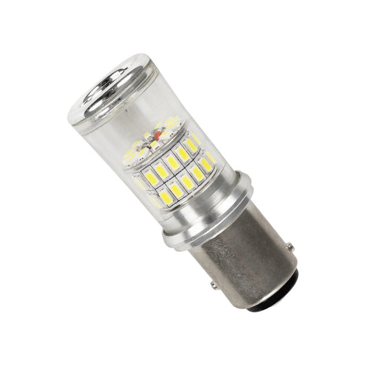 P21/5W-1157 81224 Λάμπα P21/5W 1157 BAY15D CANbus LED 5W 500lm 360° DC 12-24V IP20 Ψυχρό Λευκό 6000K - 48 x Epistar SMD4014 Chip - Μ2 x Π2 x Υ5