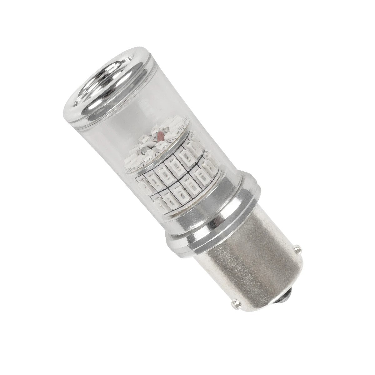 PY21W-7507 81229 Λάμπα PY21W 7507 BAU15S CANbus LED 4W 340lm 360° DC 12-24V IP20 Πορτοκαλί - 48 x Epistar SMD4014 Chip - Μ2 x Π2 x Υ5