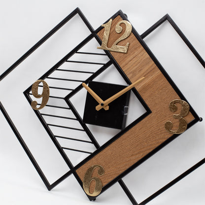 ΡΟΛΟΪ ΤΟΙΧΟΥ ΜΕΤΑΛΛΙΚΟ - ΞΥΛΙΝΟ NATURAL - ΜΑΥΡΟ - ΧΡΥΣΟ 63x3.5x42.5