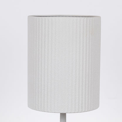 ΕΠΙΤΡΑΠΕΖΙΟ ΦΩΤΙΣΤΙΚΟ ΜΕΤΑΛΛΙΚΟ ΛΕΥΚΟ 19x19x45