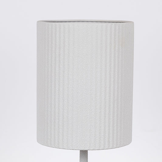 ΕΠΙΤΡΑΠΕΖΙΟ ΦΩΤΙΣΤΙΚΟ ΜΕΤΑΛΛΙΚΟ ΛΕΥΚΟ 19x19x45