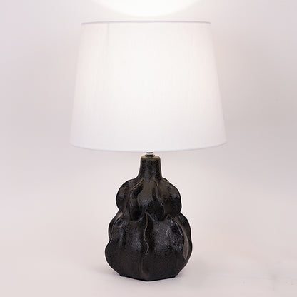 ΕΠΙΤΡΑΠΕΖΙΟ ΦΩΤΙΣΤΙΚΟ ΚΕΡΑΜΙΚΟ ΜΑΥΡΟ 30x30x48