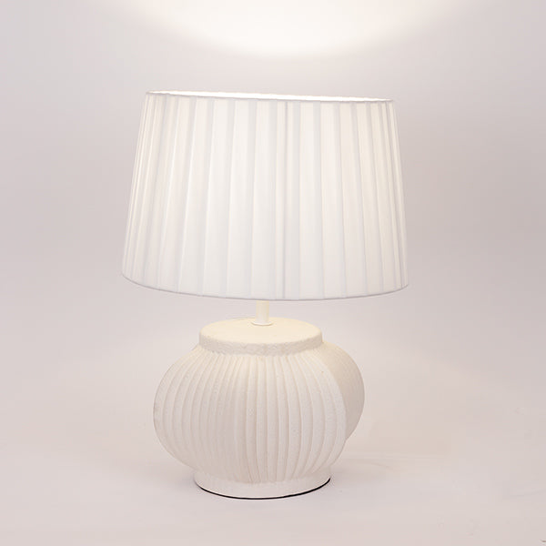 ΕΠΙΤΡΑΠΕΖΙΟ ΦΩΤΙΣΤΙΚΟ ΚΕΡΑΜΙΚΟ ΛΕΥΚΟ 28x28x43