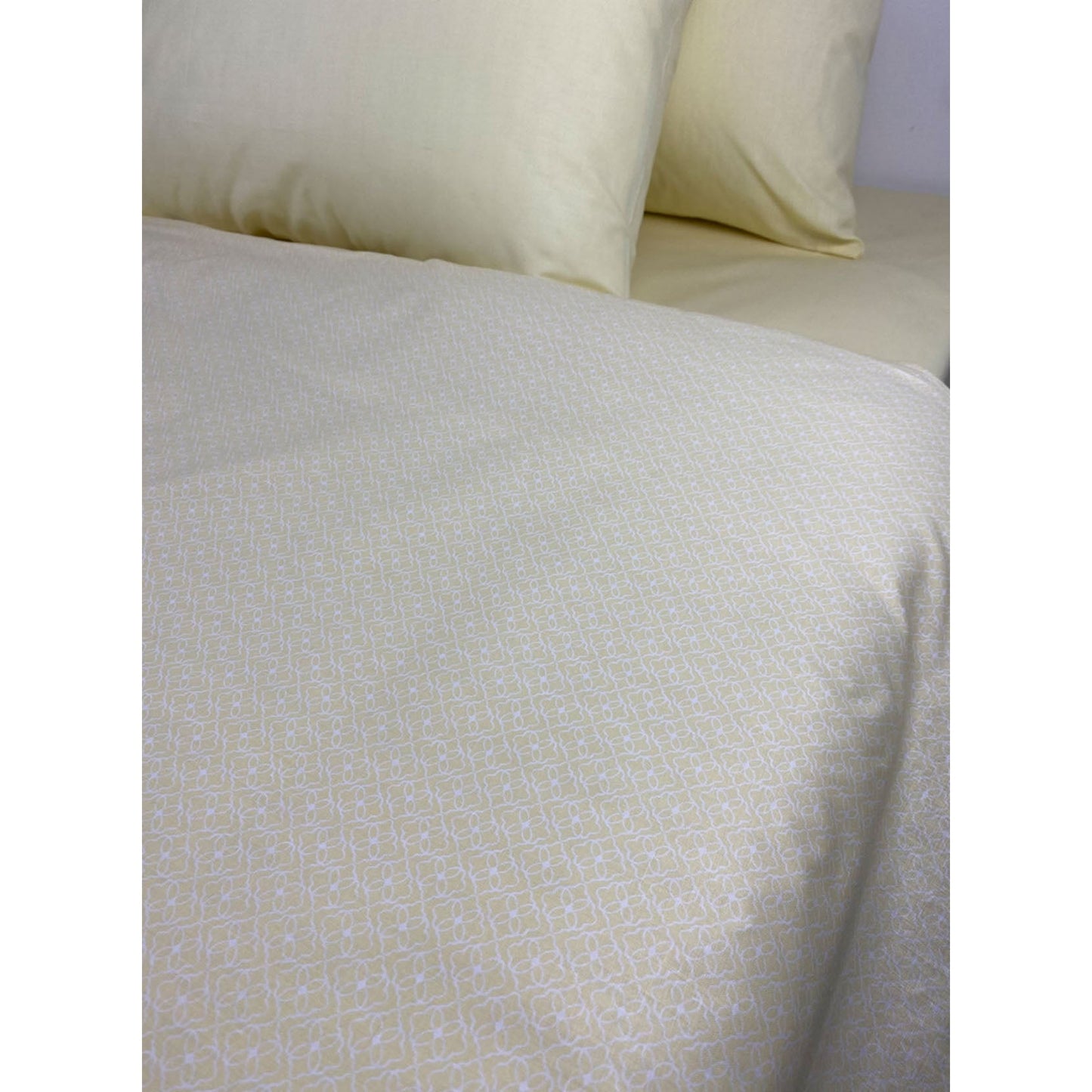 Σετ Σεντόνια με Λάστιχο 100x200+40εκ Iris Yellow