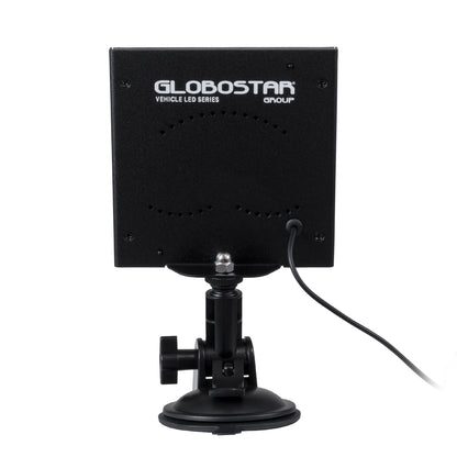 81501 LED Scrolling Display 32x32 Pixel - Κυλιόμενη Ψηφιακή Πινακίδα / Επιγραφή Μονής Όψης P10 LED SMD DC 12V USB - Λειτουργία μέσω Wi-Fi με Εφαρμογή APP - IP20 - Μ13.2 x Π4 x Υ25cm - Πολύχρωμο RGBW