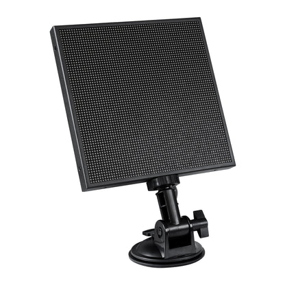 81502 LED Scrolling Display 64x64 Pixel - Κυλιόμενη Ψηφιακή Πινακίδα / Επιγραφή Μονής Όψης P10 LED SMD DC 12V USB - Λειτουργία μέσω Wi-Fi με Εφαρμογή APP - IP20 - Μ17.5 x Π4 x Υ30.5cm - Πολύχρωμο RGBW