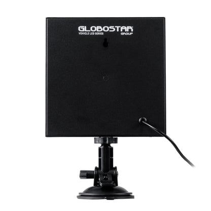 81502 LED Scrolling Display 64x64 Pixel - Κυλιόμενη Ψηφιακή Πινακίδα / Επιγραφή Μονής Όψης P10 LED SMD DC 12V USB - Λειτουργία μέσω Wi-Fi με Εφαρμογή APP - IP20 - Μ17.5 x Π4 x Υ30.5cm - Πολύχρωμο RGBW