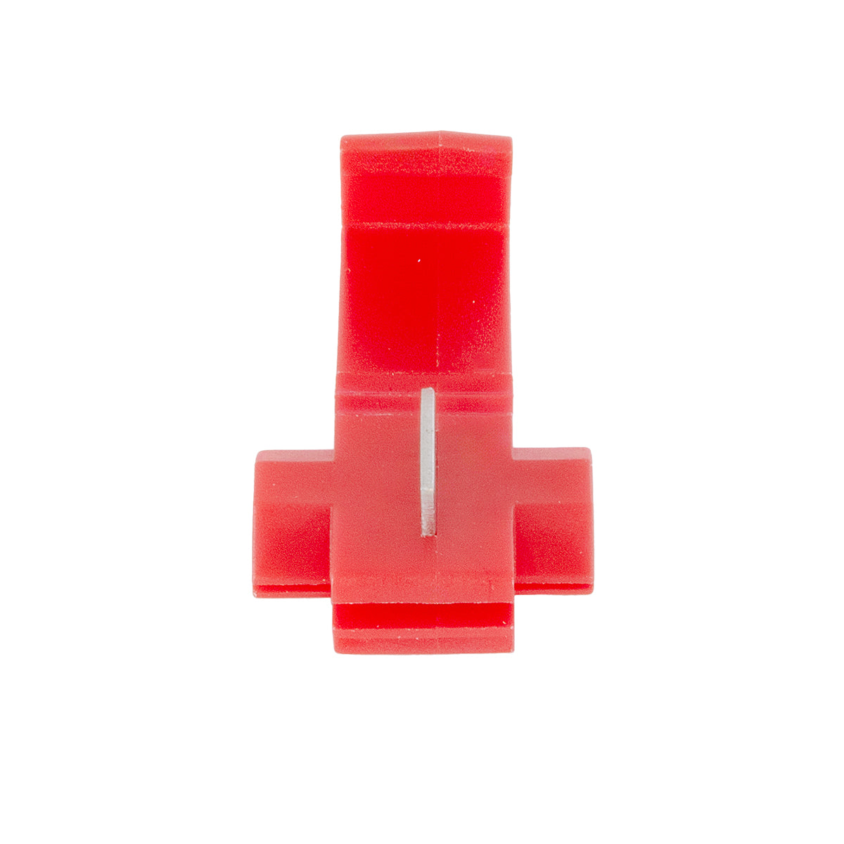 81647 Cable Terminal - Κλέφτης Ρέυματος από Καλώδιο Max 10A - Κόκκινο - Μ2 x Π3 x Υ1.5cm - Πακέτο 20 Τεμαχίων