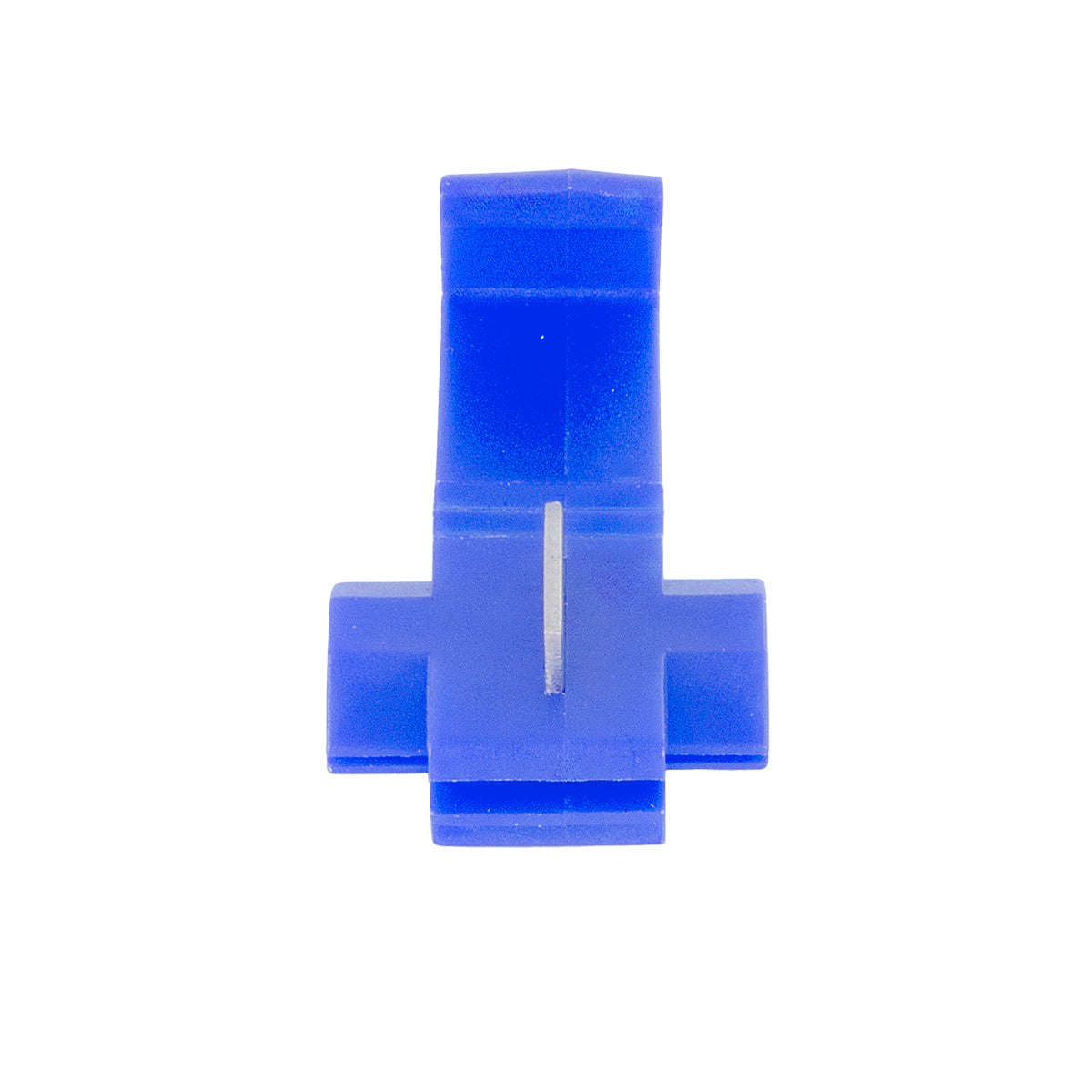 81648 Cable Terminal - Κλέφτης Ρέυματος από Καλώδιο Max 15A - Μπλε - Μ2 x Π3 x Υ1.5cm - Πακέτο 20 Τεμαχίων