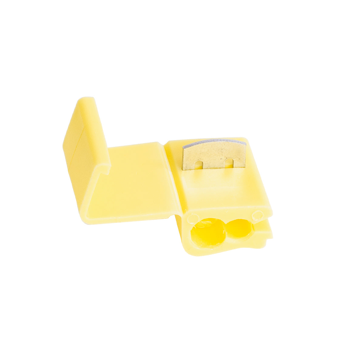 81649 Cable Terminal - Κλέφτης Ρέυματος από Καλώδιο Max 24A - Κίτρινο - Μ3.2 x Π2 x Υ1.8cm - Πακέτο 20 Τεμαχίων