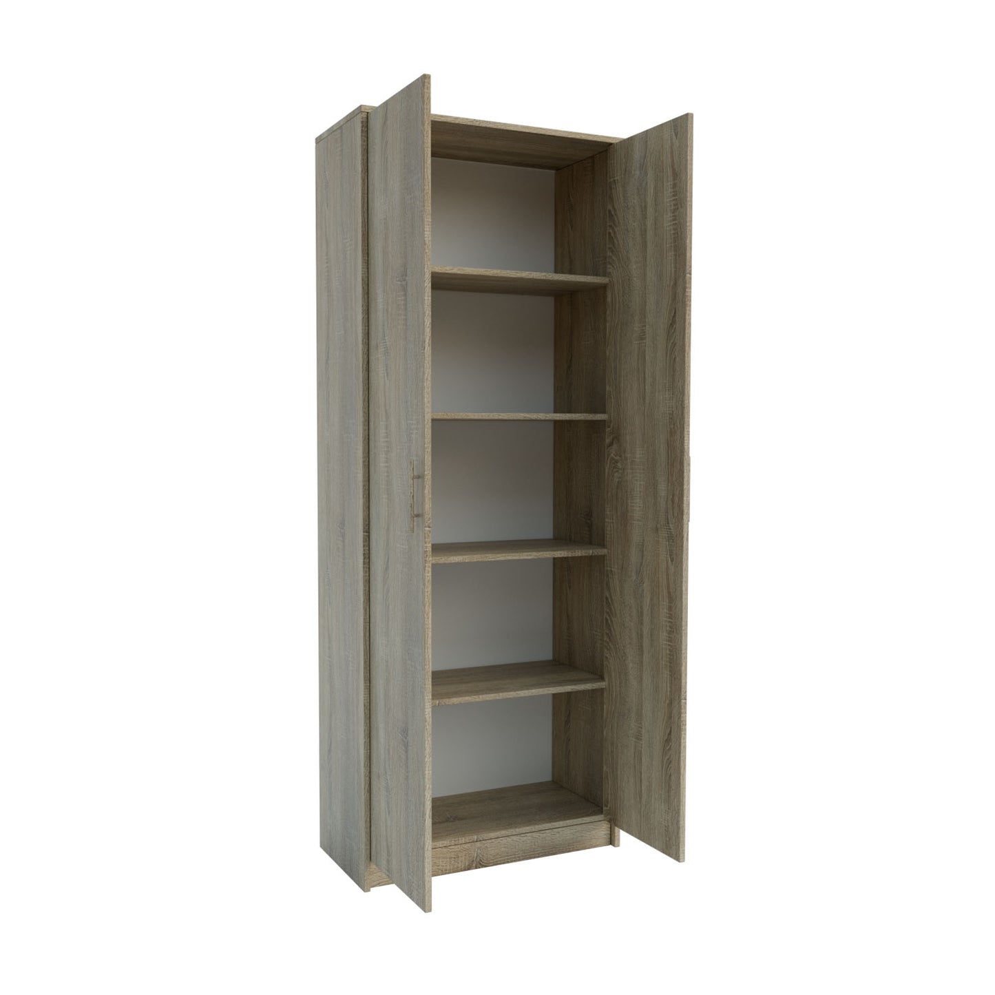 Ντουλάπα Milen με Ράφια Σονόμα 72.3x33.5x185.2