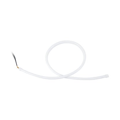 81726 Σετ 2 ΕΛΑΣΤΙΚΑ - FLEXIBLE DRL + FLASH TURN LIGHT LED CREE COB 85cm 16W 2400lm 360° DC 12V Αδιάβροχα IP65 Πορτοκαλί - Ψυχρό Λευκό 6000K