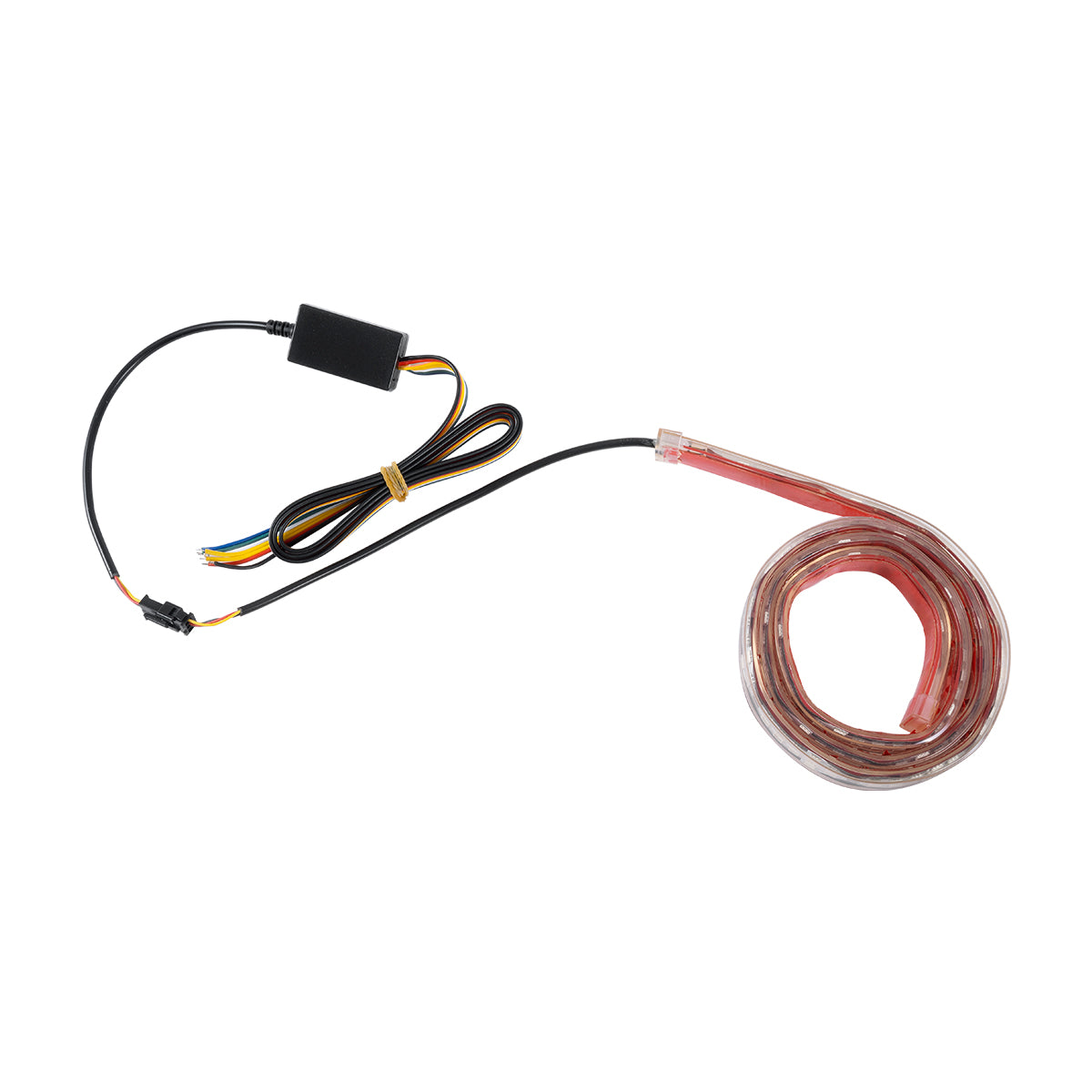 81732 Car Backlit LED Strip Εύκαμπτη Ταινία 100cm Σήμανσης DRL Αυτοκινήτου 5 Προγραμμάτα Φωτισμού LED SMD 5050 7.6W DC 9-30V Αδιάβροχη IP65 RGB