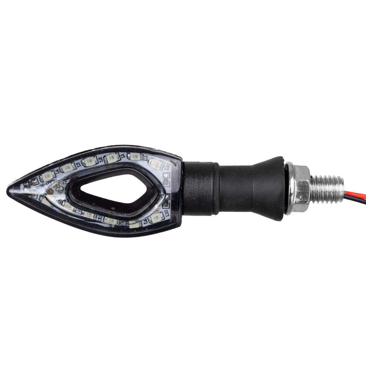 TURNLIGHT 81752 Φλας Μοτοσυκλέτας LED 2.5W/5W 150lm/300lm 120° DC 12V Αδιάβροχο IP65 Πορτοκαλί - Μ11.1 x Π3 x Υ2.1