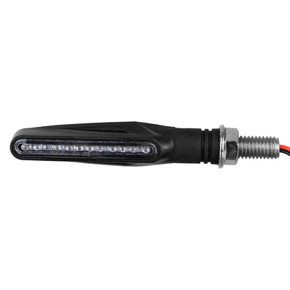 81753 ΣΕΤ 2 x Φλας Μοτοσυκλέτας Universal Line LED SMD 5050 5W DC 12V Πορτοκαλί Αδιάβροχα IP65