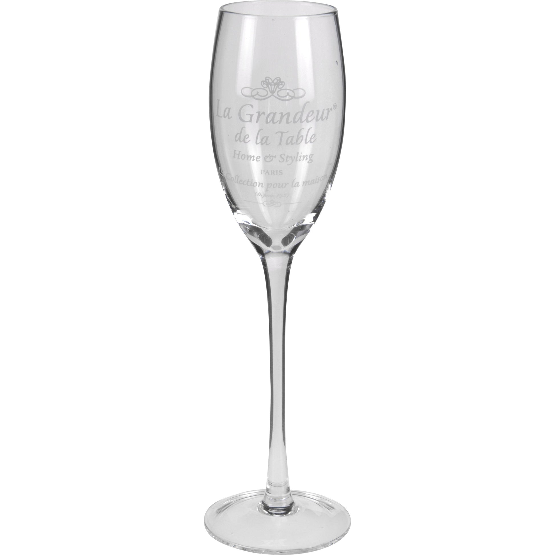 Ποτήρι Σαμπανιας Γυάλινο 25εκ