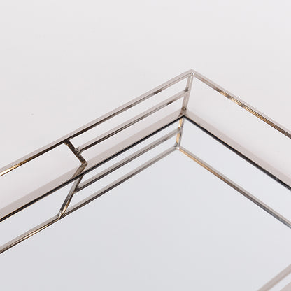 S/2 ΔΙΣΚΟΣ ΜΕΤΑΛΛΙΚΟΣ ΜΕ ΚΑΘΡΕΦΤΗ ΑΣΗΜΙ 35x25x5/31x21x5