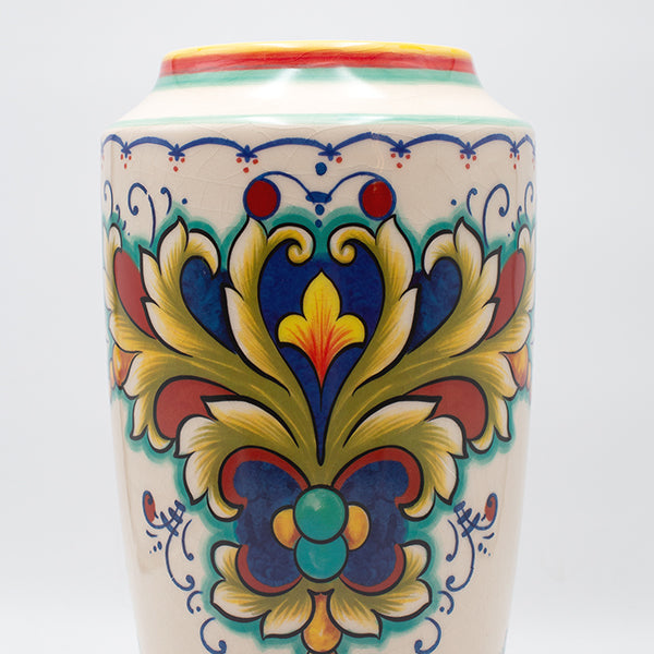 ΒΑΖΟ ΚΕΡΑΜΙΚΟ ΜΠΕΖ-ΧΡΩΜΑΤΙΣΤΟ 17x17x33