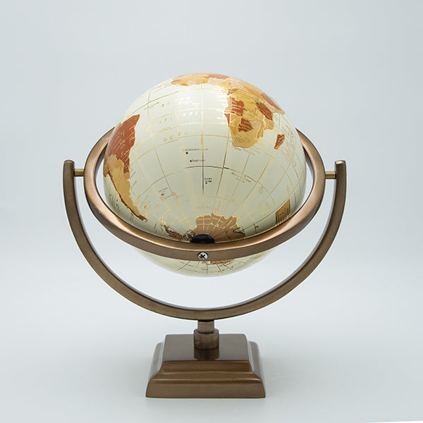 ΥΔΡΟΓΕΙΟΣ ΜΕΤΑΛΛΙΚΗ ΧΡΥΣΗ - ΜΠΕΖ - ΚΑΦΕ 20x31εκ