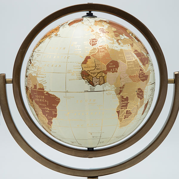 ΥΔΡΟΓΕΙΟΣ ΜΕΤΑΛΛΙΚΗ ΧΡΥΣΗ - ΜΠΕΖ - ΚΑΦΕ 20x31εκ