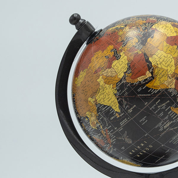 ΥΔΡΟΓΕΙΟΣ ΜΕΤΑΛΛΙΚΗ ΜΑΥΡΟ-ΚΑΦΕ 15x28εκ