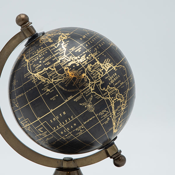 ΥΔΡΟΓΕΙΟΣ ΜΕΤΑΛΛΙΚΗ ΜΑΥΡΗ - ΧΡΥΣΗ 15εκ