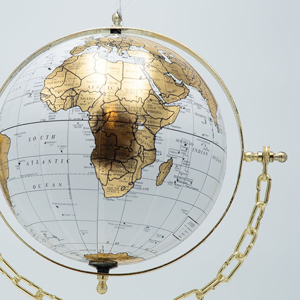 ΥΔΡΟΓΕΙΟΣ ΜΕΤΑΛΛΙΚΗ ΧΡΥΣΗ - ΛΕΥΚΗ 30εκ