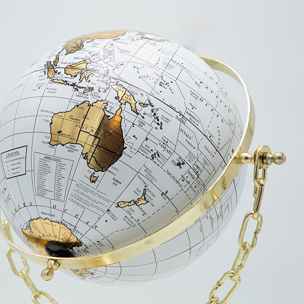 ΥΔΡΟΓΕΙΟΣ ΜΕΤΑΛΛΙΚΗ ΧΡΥΣΗ - ΛΕΥΚΗ 30εκ