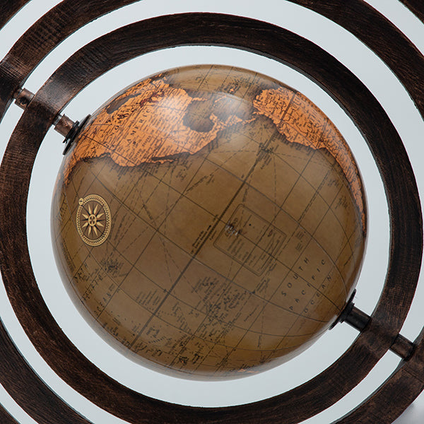 ΥΔΡΟΓΕΙΟΣ ΜΕΤΑΛΛΙΚΗ ΧΡΥΣΗ ΑΝΤΙΚΕ - ΜΑΥΡΗ - ΚΑΦΕ 46εκ