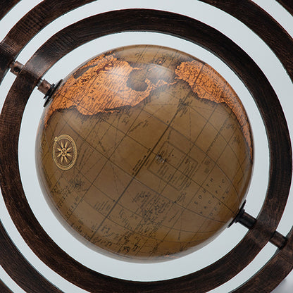 ΥΔΡΟΓΕΙΟΣ ΜΕΤΑΛΛΙΚΗ ΧΡΥΣΗ ΑΝΤΙΚΕ - ΜΑΥΡΗ - ΚΑΦΕ 46εκ