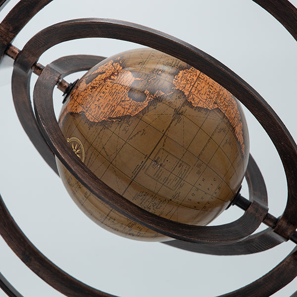 ΥΔΡΟΓΕΙΟΣ ΜΕΤΑΛΛΙΚΗ ΧΡΥΣΗ ΑΝΤΙΚΕ - ΜΑΥΡΗ - ΚΑΦΕ 46εκ