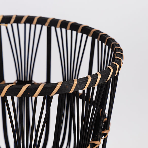 S/3 ΚΑΛΑΘΙΑ ΨΑΘΙΝΑ ΜΑΥΡΟ 37x37x66 32x32x58 27x27x48