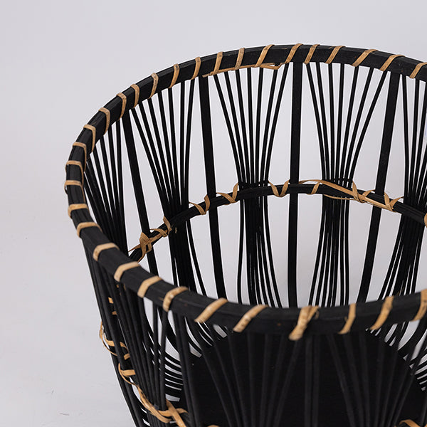 S/3 ΚΑΛΑΘΙΑ ΨΑΘΙΝΑ ΜΑΥΡΑ 37x37x30 32x32x27 27x27x23