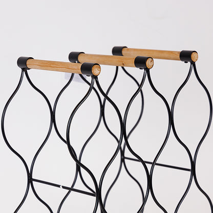 ΜΠΟΥΚΑΛΟΘΗΚΗ ΕΠΙΤΡΑΠΕΖΙΑ ΜΕΤΑΛΛΙΚΗ ΜΑΥΡΟ-ΦΥΣΙΚΟ 34x19.5x40.5