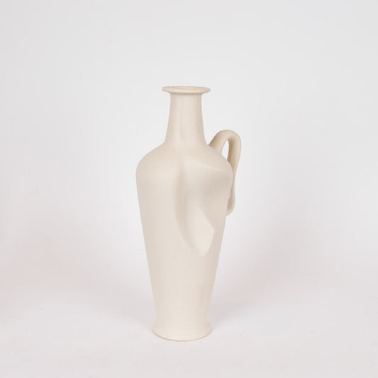 ΒΑΖΟ ΜΕ ΧΕΡΟΥΛΙ ΚΕΡΑΜΙΚΟ ΚΡΕΜ 19x14x39