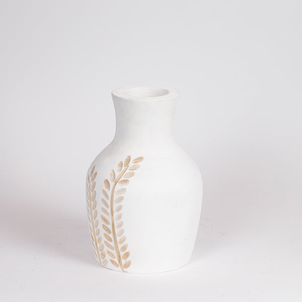 ΒΑΖΟ ΞΥΛΟ ΛΕΥΚΟ-ΦΥΣΙΚΟ 15x15x25