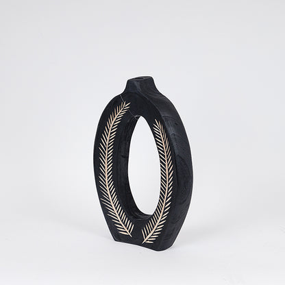 ΒΑΖΟ ΞΥΛΟ ΜΑΥΡΟ 26x7x40