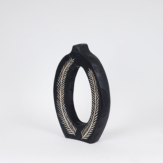 ΒΑΖΟ ΞΥΛΟ ΜΑΥΡΟ 26x7x40